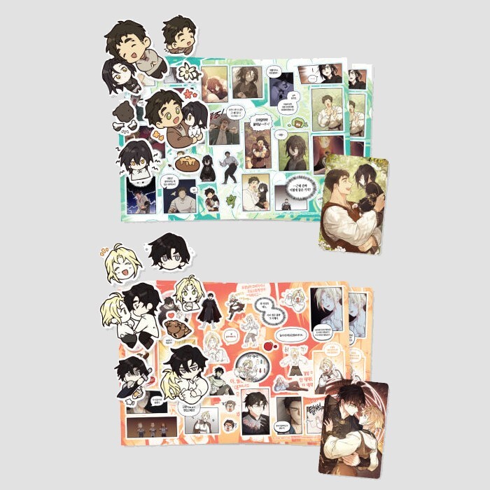 Webtoon MD [ Regas 레가스 ] Sticker Package 스티커 패키지 (OFFW207)