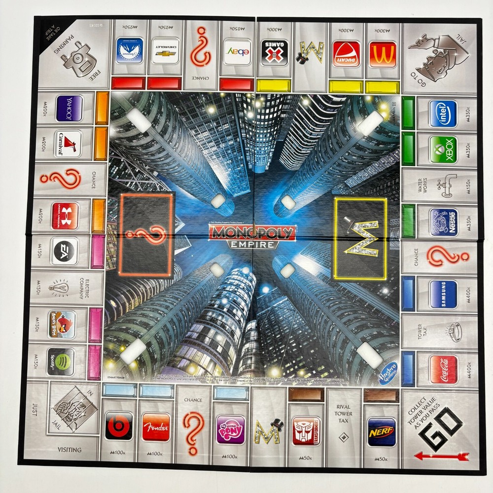 Monopoly Empire Gameboard 2014 Replacement Pieces Parts