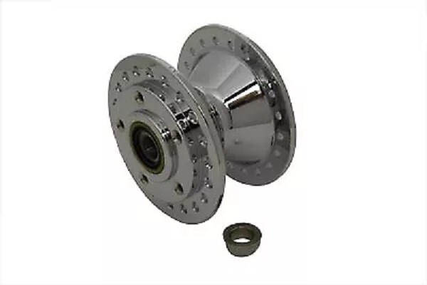 Chrome Front Wheel Hub fits Harley Davidson 45-0310