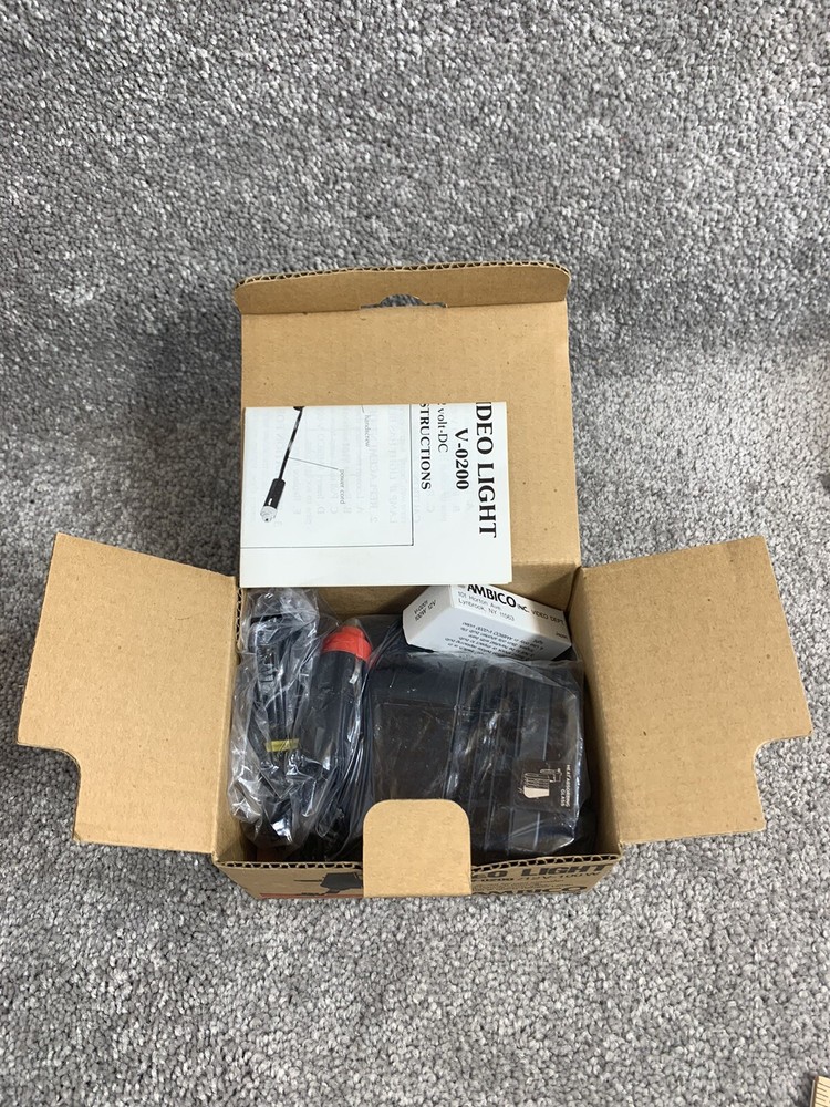 ambico video light model v-0200/12v-100W