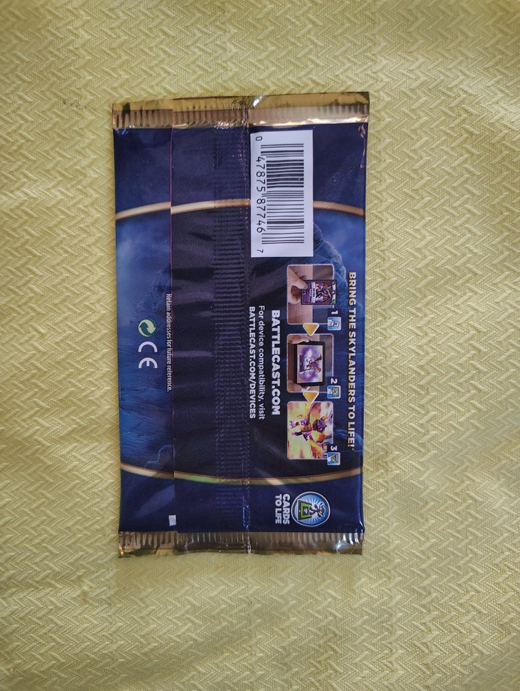 Unopened Skylanders Battlecast Loose Booster Pack