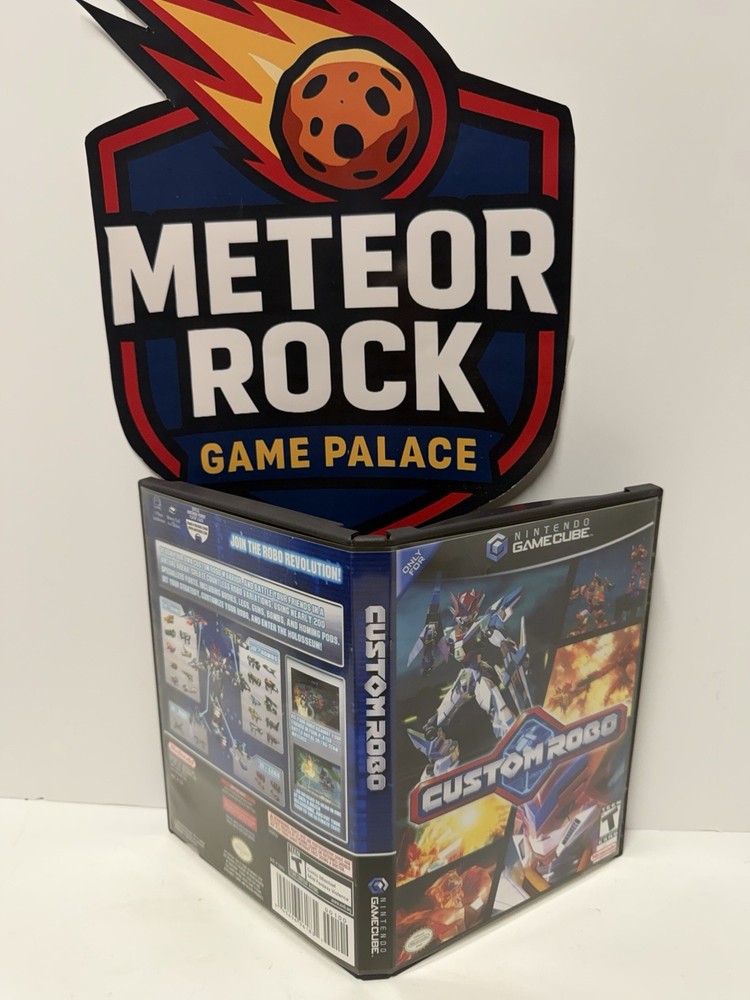 Custom Robo - Replacement GameCube Case Only -Game Not Included