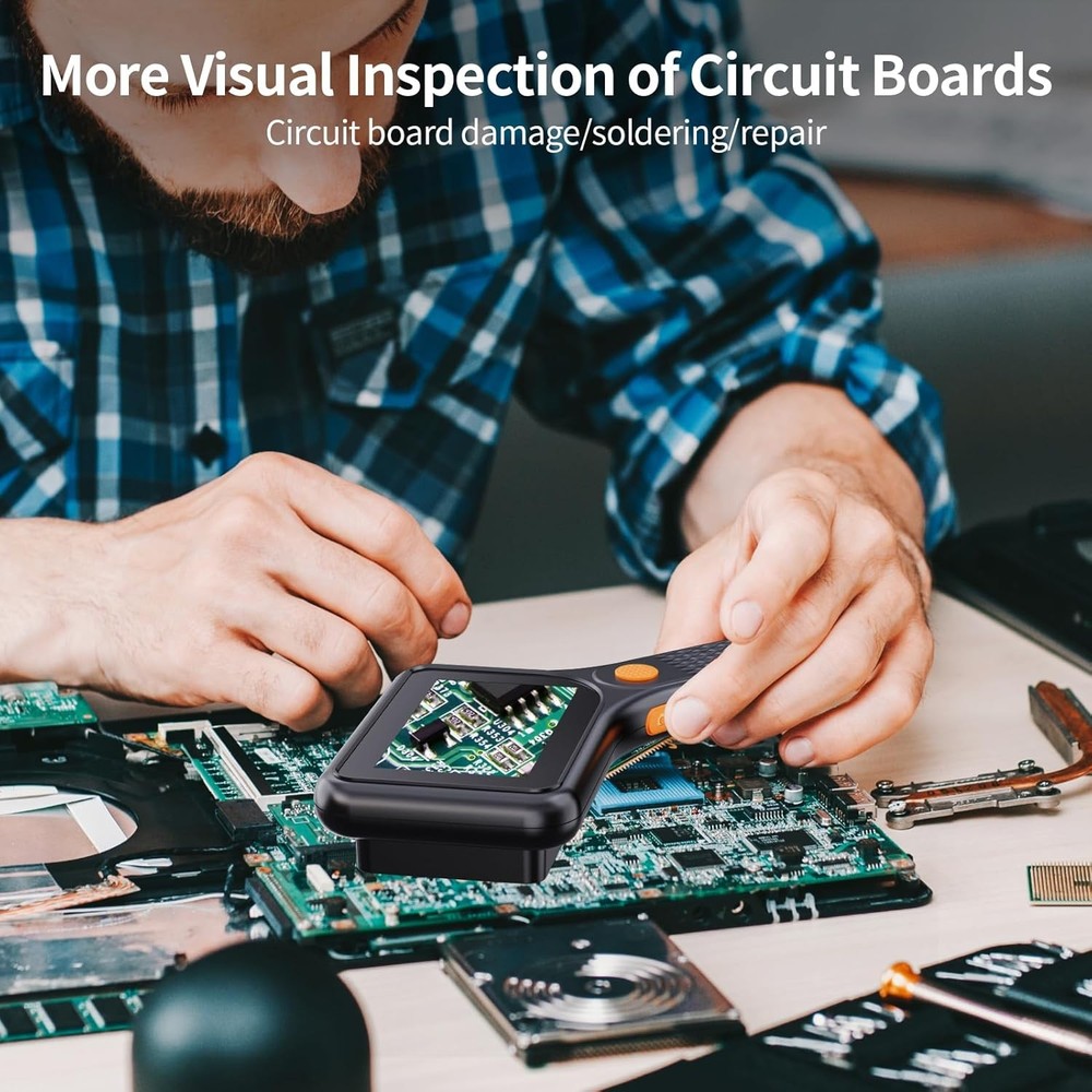 Handheld 500X Digital Microscope 3in Screen