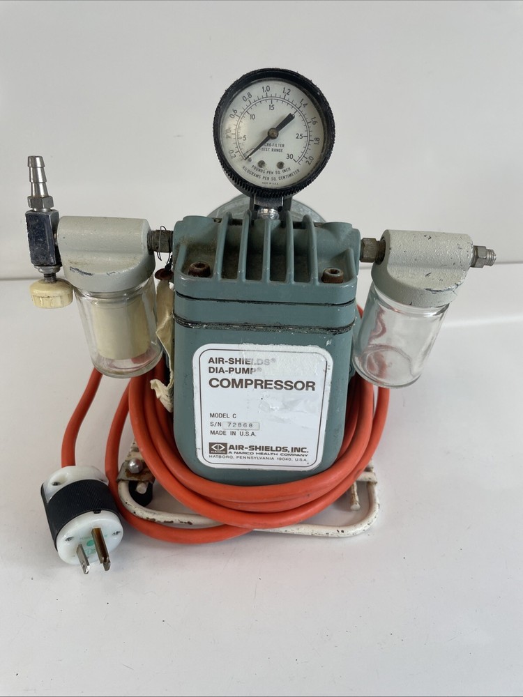 Air-Shields Dia-Pump Compressor Model C (please read description)