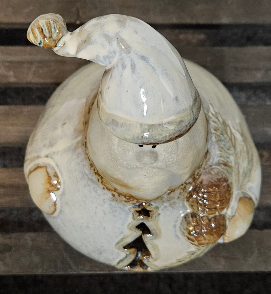 Vintage Look Santa Tea Light Holder