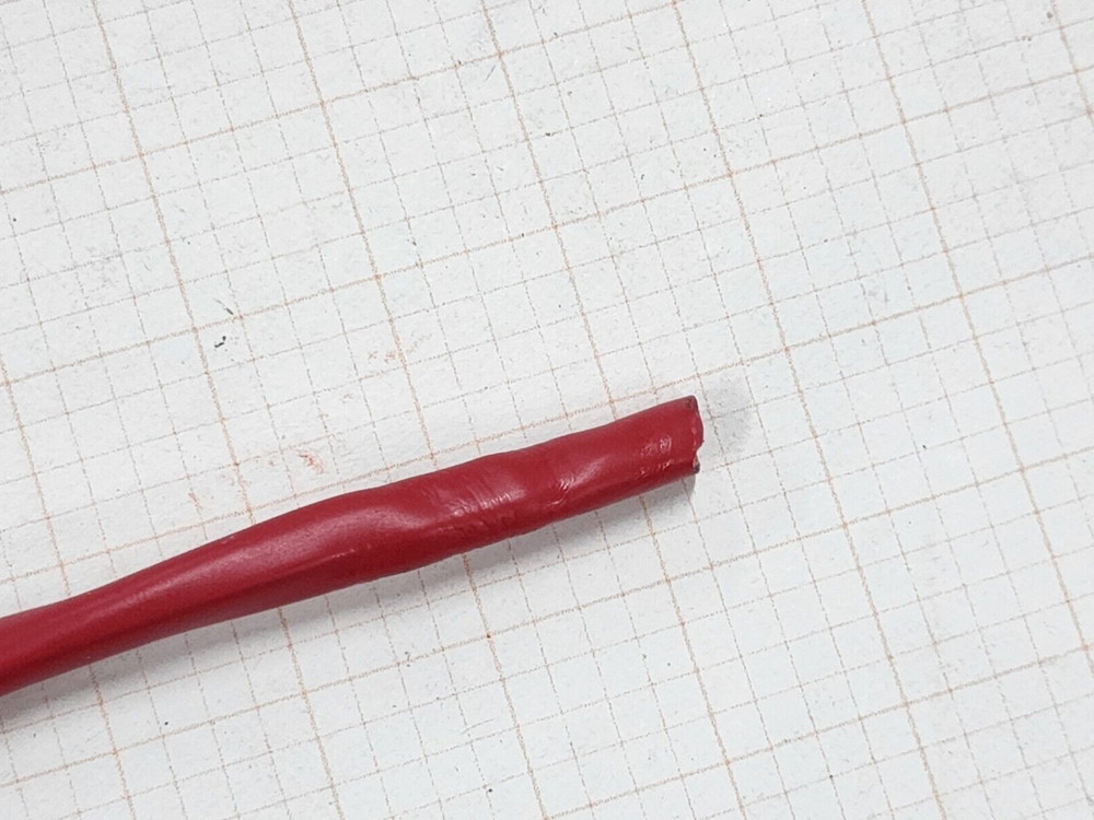 Belden Wire 6100FL 14/2C Stranded Shielded Plenum Fire Alarm Cable FPLP Red/50ft