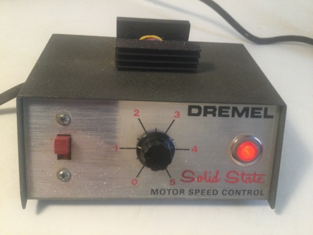 Vintage Dremel Motor Speed Control Unit.  Model 218.