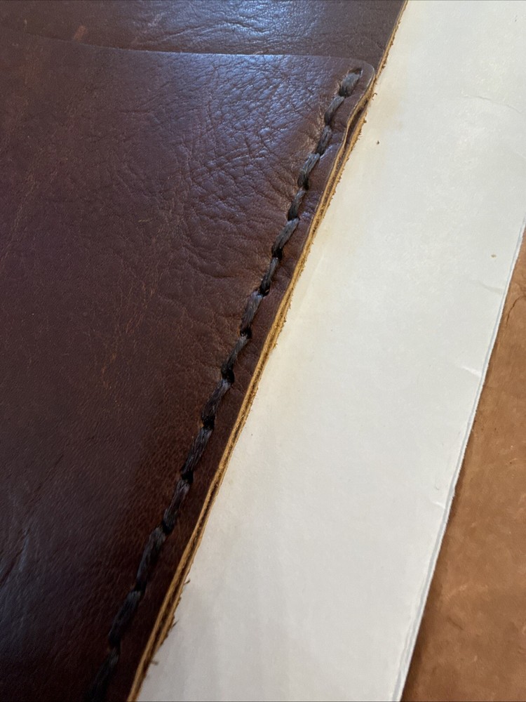 Leather Sketch Book- Handmade