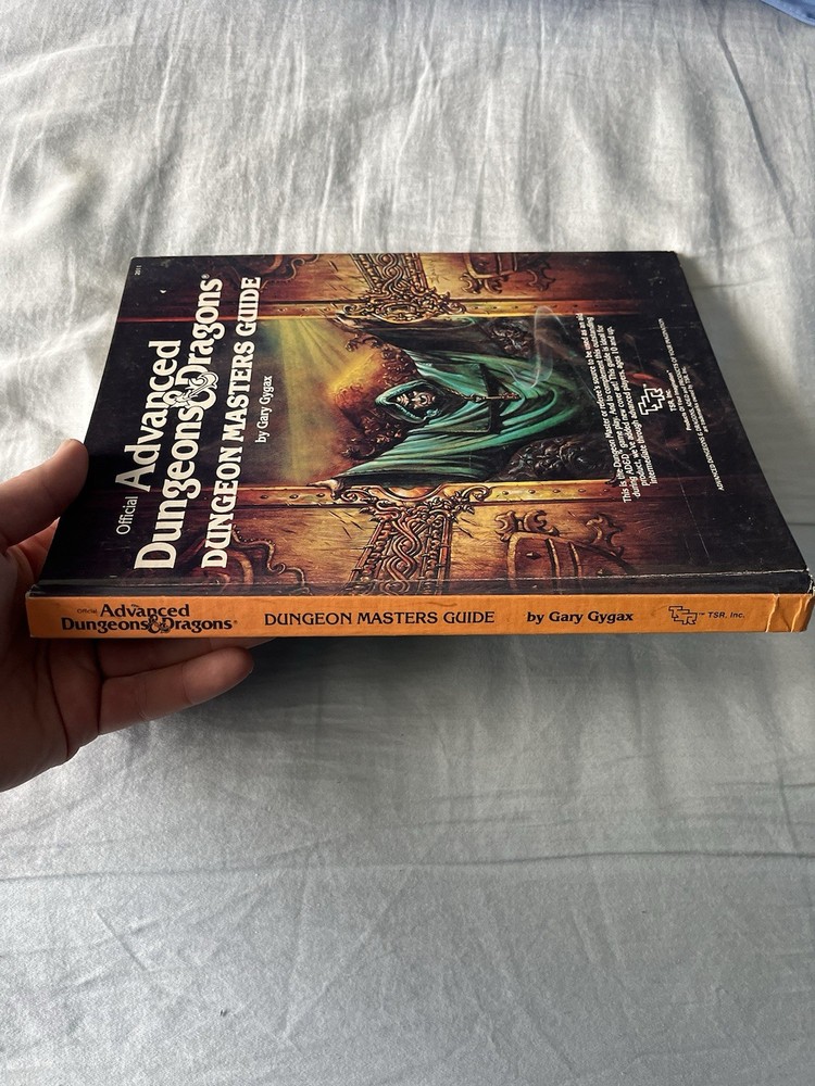Advanced Dungeons and Dragons Dungeon Masters Guide 1979 DnD D&D AD&D