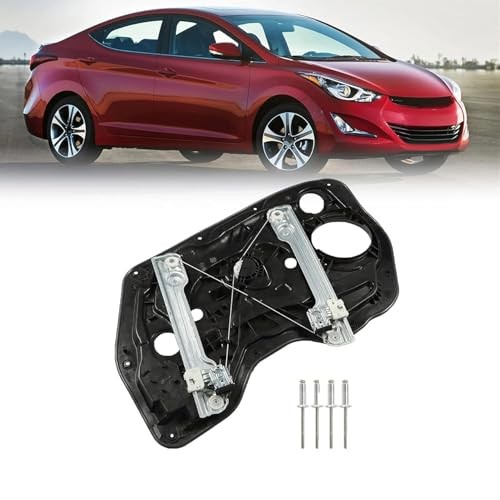 Power Window Regulator without Motor Replacement for Elantra 2011-2016 Front