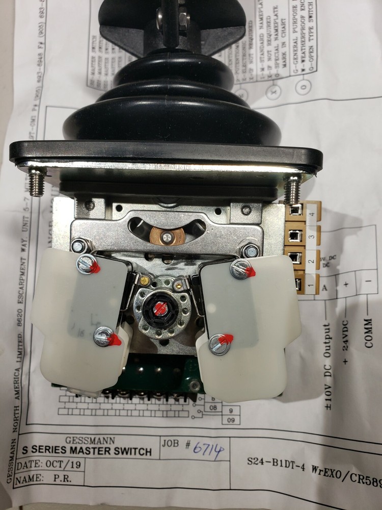 Gessmann Senett Joystick Single-axis Controller S24-B1DT-4