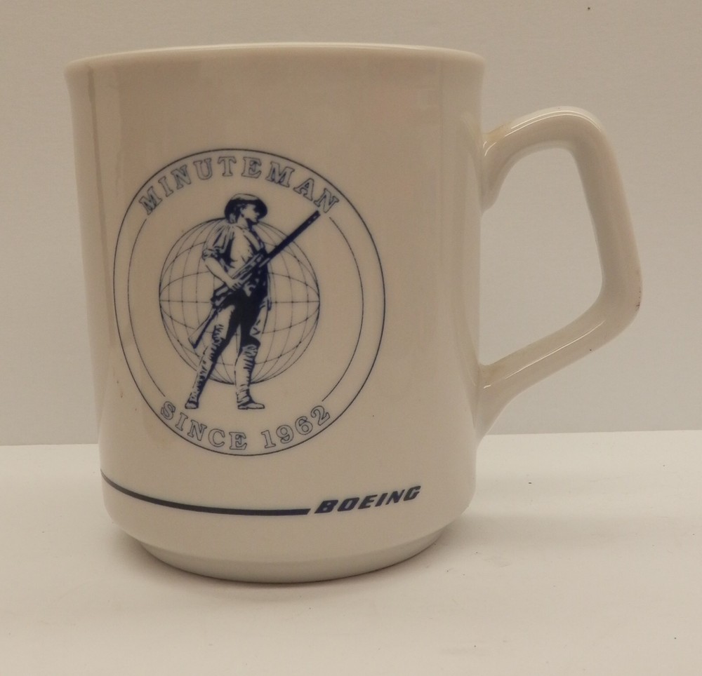 Boeing Minuteman Employee Coffee Mug White