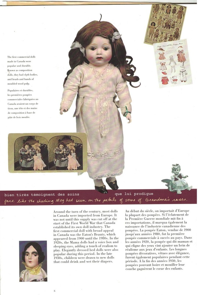 Dolls Of Canada Souvenir Edition Folder. #02 DOCSEF