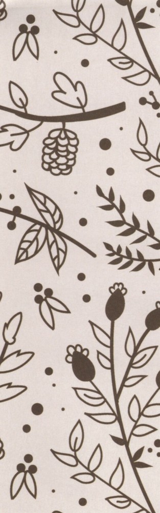 Fall #1 decorative paper, laminated bookmark