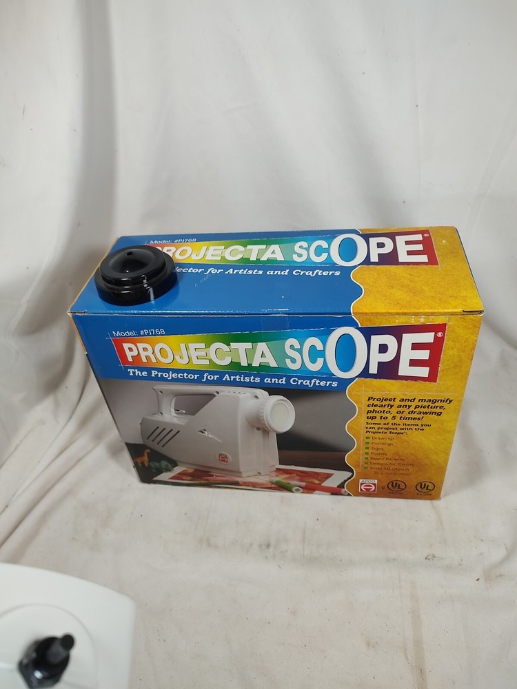Projector Projecta Scope Model #PJ768 EUC Light Box Art Drawing Tracing