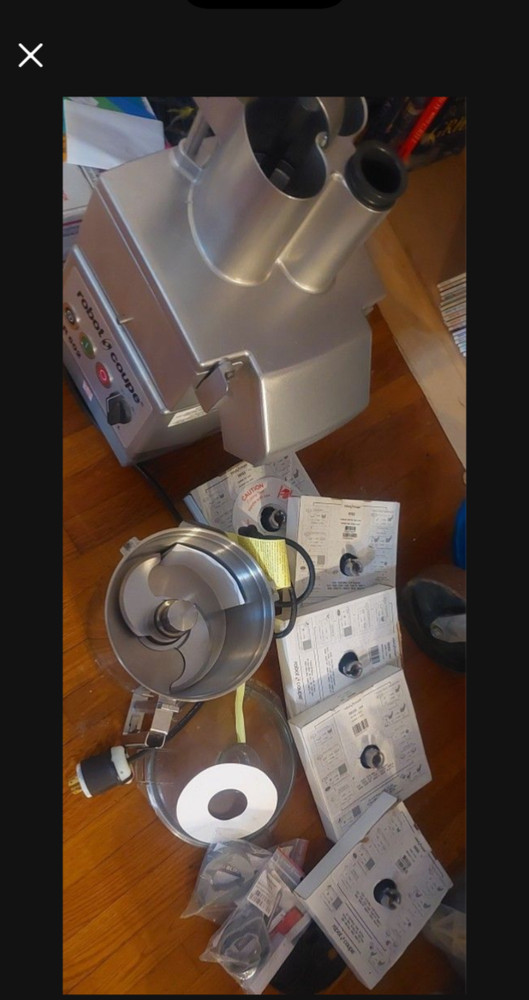 Robot Coupe R602 high performance food processor Combination