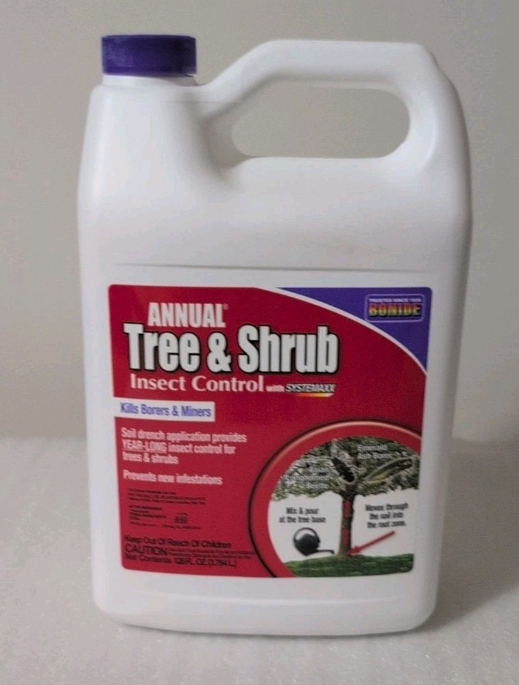 Bonide Annual Tree & Shrub Insect Control with Systemaxx, 128 oz.