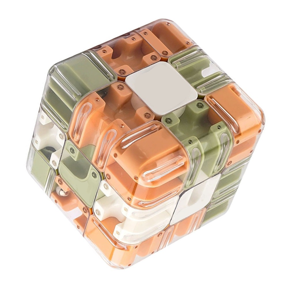 3D Maze Puzzle Cube for Kids 3+ Rolling Ball&Cube Concentration Training