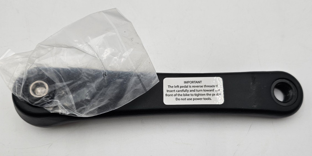 Left Crank Arm for Bicycle - 8" Long