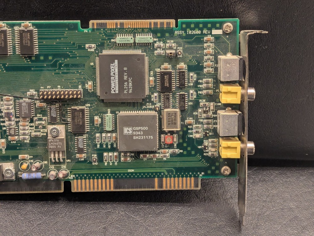 PIXELOCK c. 1995 Power Pixel Computer Card ‘102601 REV E2’ – Untested