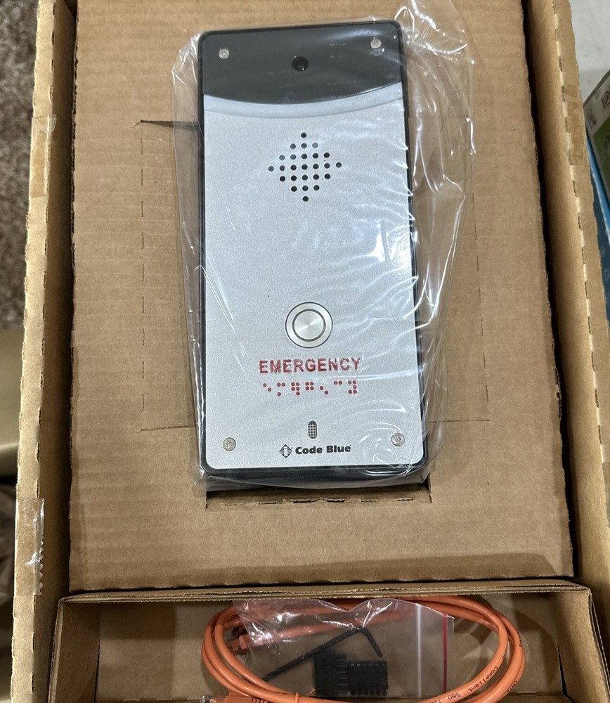 NEW Code Blue Help Point Century Surface Mount Emergency Phone/Camera CBCE00001
