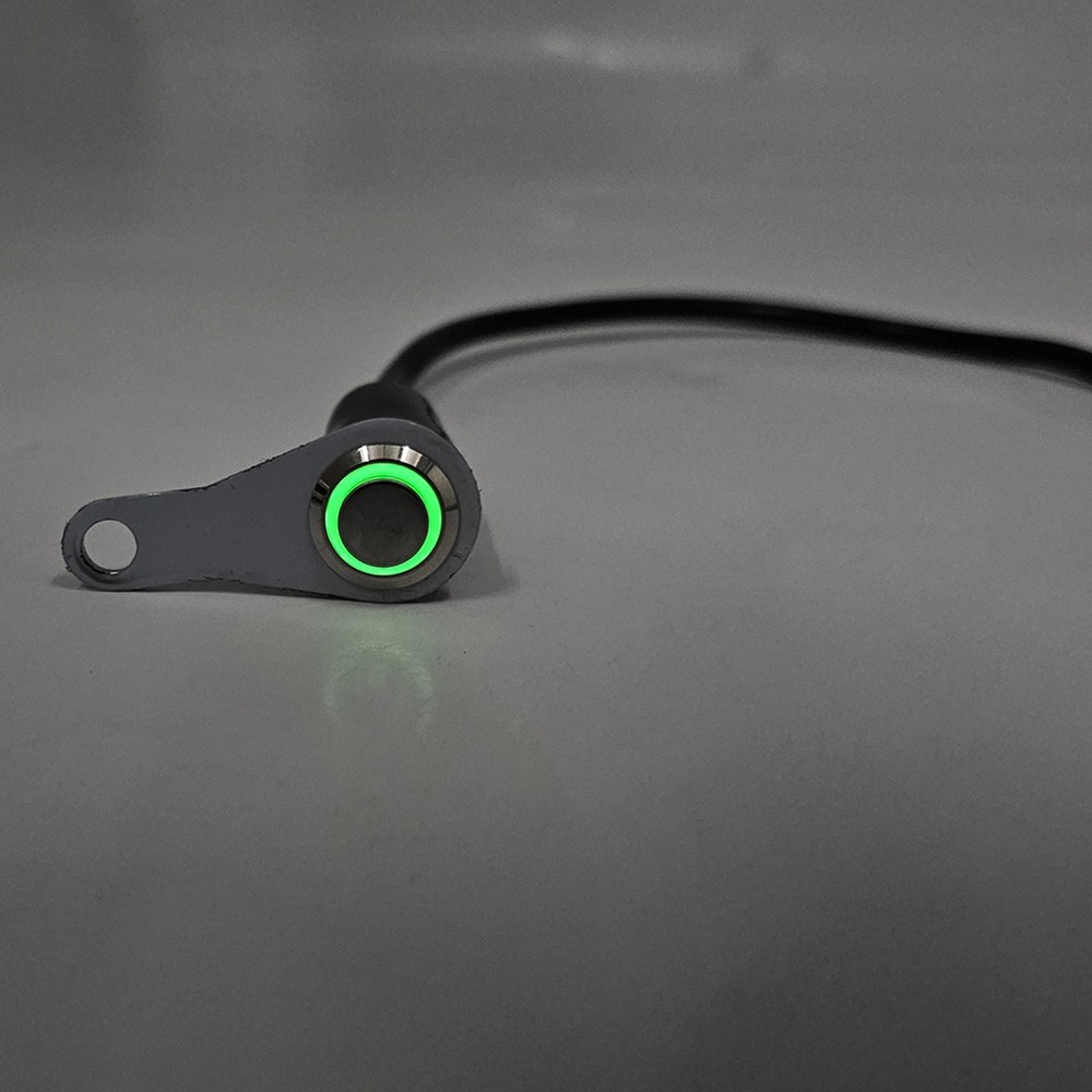 LED Switch ON/OFF Handlebar Mount Push Button 12V Headlight Fog Light C Green