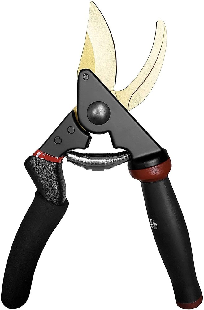 gonicc 8.5" Professional Rotating Bypass Titanium Coated Pruning Black
