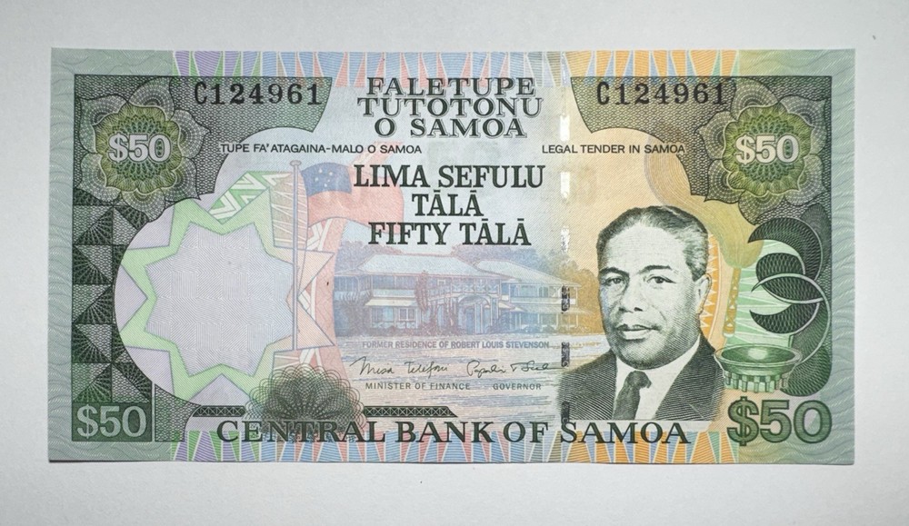 Samoa 50 Tala 2006, UNC, P-36, Prefix C