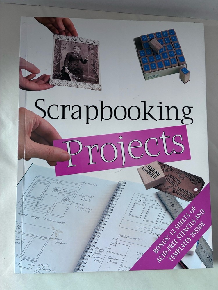 Scrapbooking Projects Paperback Louise Riddell 2005