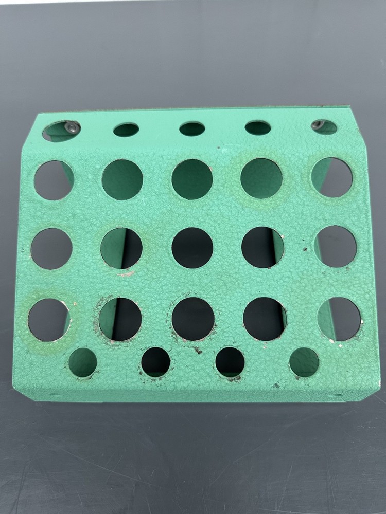 Vintage RCBS Reloading Dies Storage Metal Rack