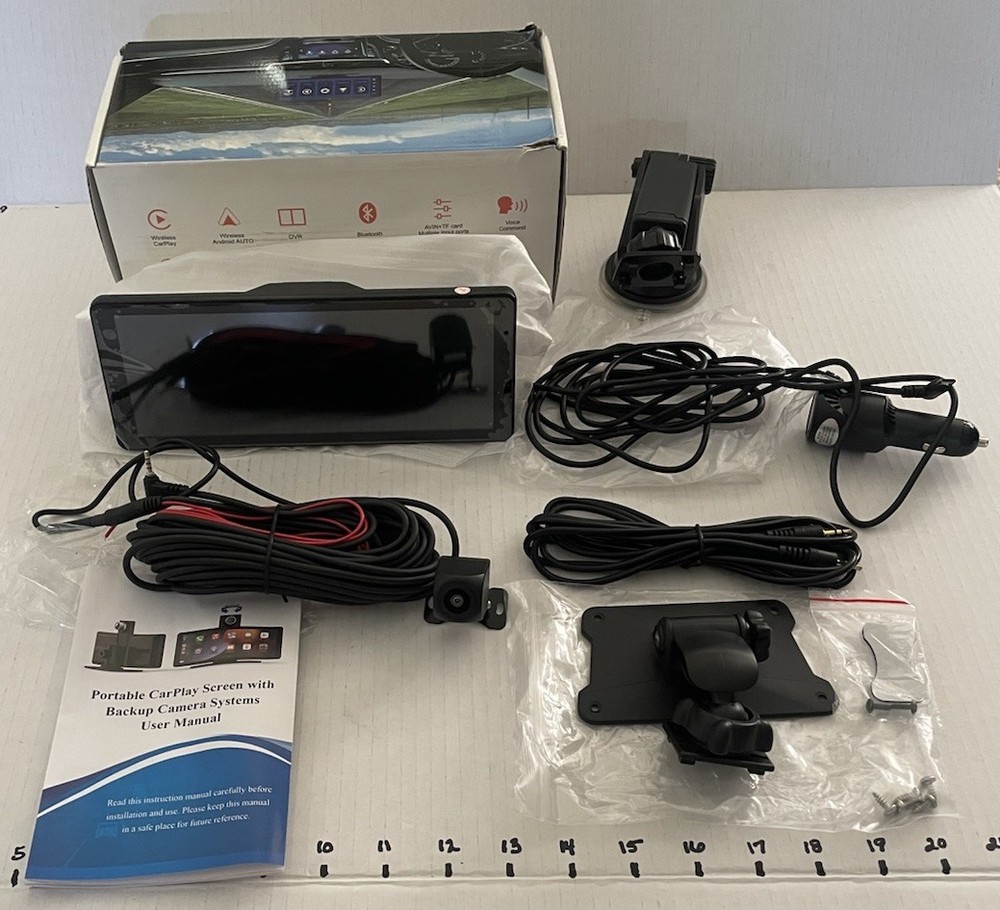 Wireless Car Play with 4K Dash Cam