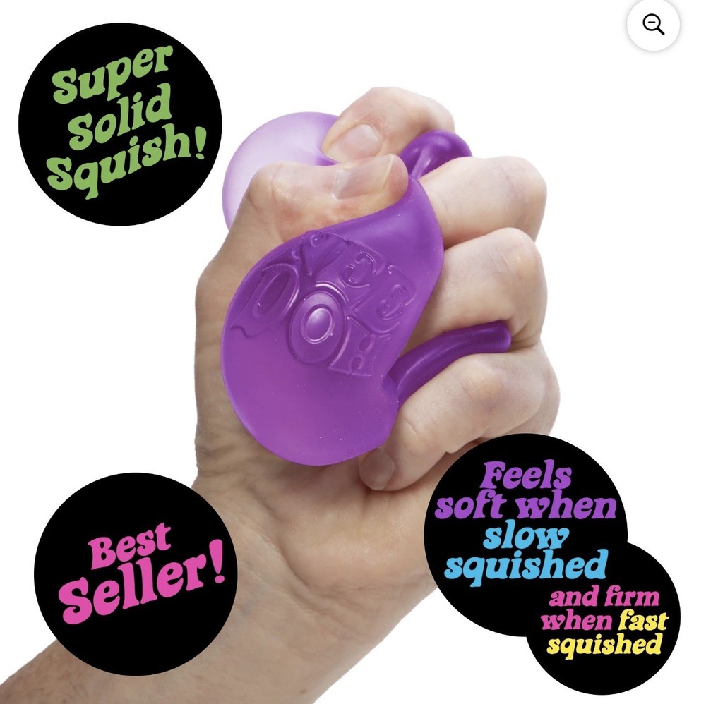 NeeDoh Nice Cubes Ice Cube Toy Fidget Super Solid Squish