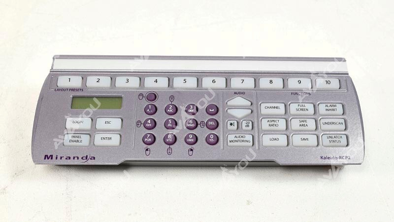 Miranda Kaleido RCP2 Remote Control Panel For Kaleido-X System
