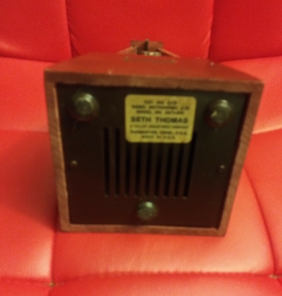 SETH THOMAS WOOD METRONOME #10 Model :E873-006