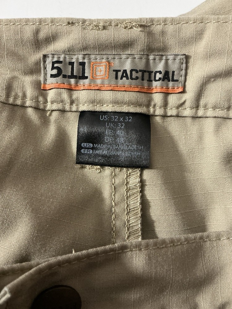 5.11 Tactical Men's Pants Size 32x32 Solid Polyester Cotton