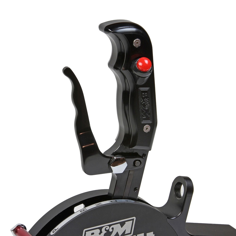 B&M 81063BM Magnum Grip Side Plate with 12V Button