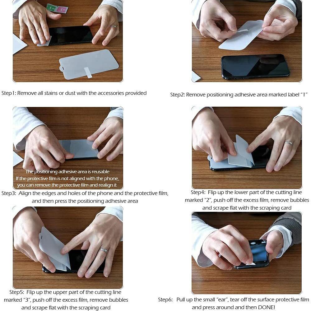 Hydrogel Screen Protector Camera Protector Shockproof Case for Samsung S24 Ultra