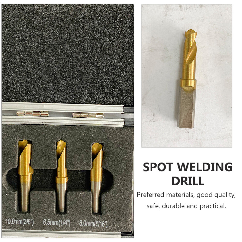 1 Set Drilling Out Spot Welds Spot Weld Drill Bit Sharpener Welding Drills