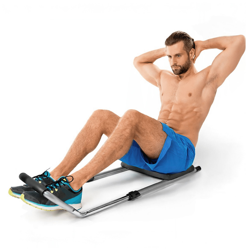 Precision Workout Trainer, Guided Core Trainer for Proper Form, Grey/Black