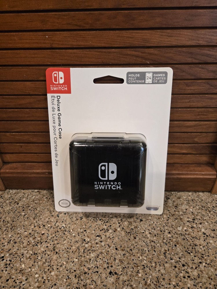 Nintendo Switch Deluxe Game Case !!! Hard PROTECTIVE Plastic !!! OFFICIAL !!!
