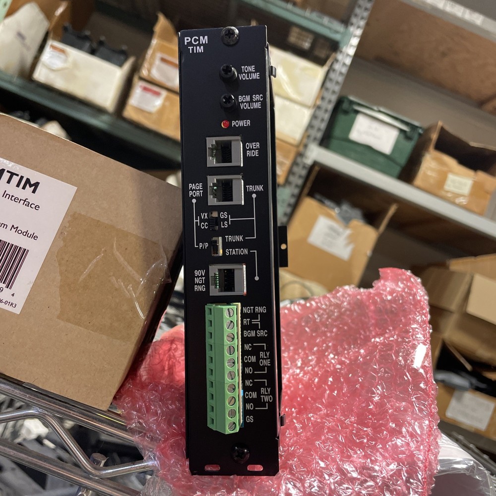 Bogen PCMTIM Telephone Interface Module New