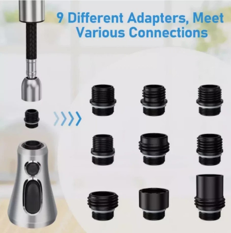 Kitchen Faucet Head Replacement,Pull Down Kitchen Spray Head Sink Spray Nozzle