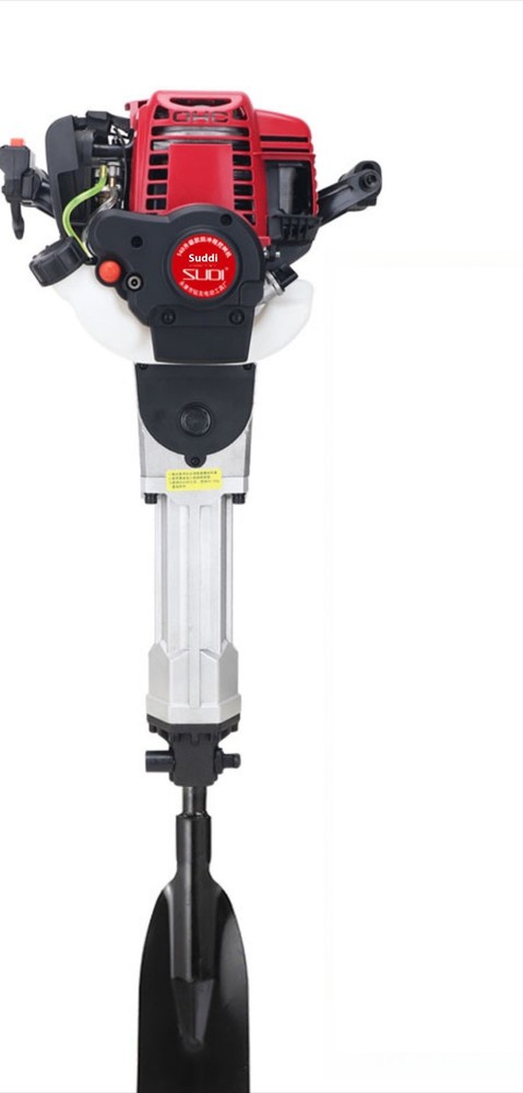 Electric Start Four-stroke Gasoline Tree Digging Machine with Breaking Pickaxe