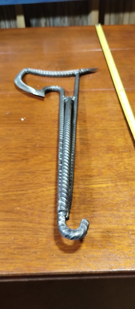 Handmade Rebar Axe