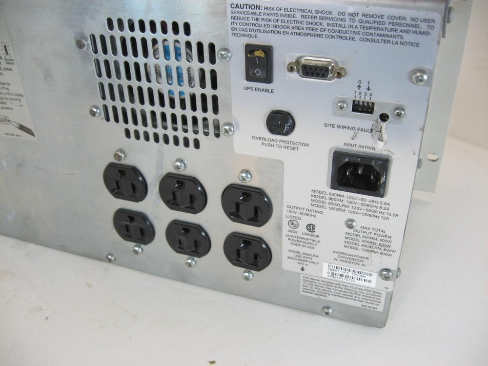 APC Rackmount UPS 1250RM Tested, Working, No Battery