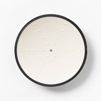 3.5qt Enamel Braiser Cream - Figmint