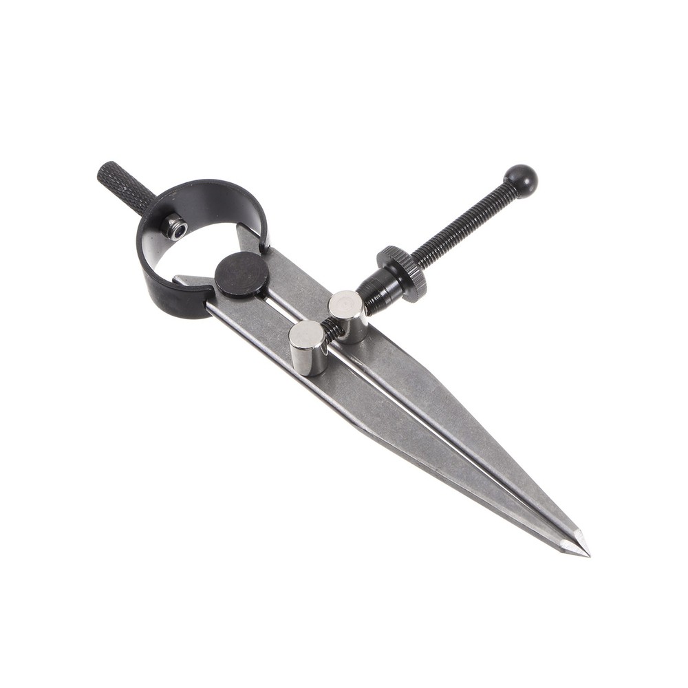 Spring Joint Caliper 4" Carbon Steel Spring Divider Caliper w Solid Nut Flat Leg