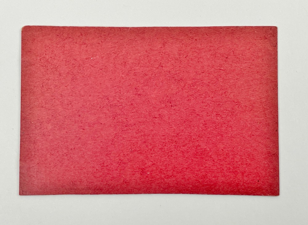 VINTAGE FIRE GUARD I.D. CARD - RED