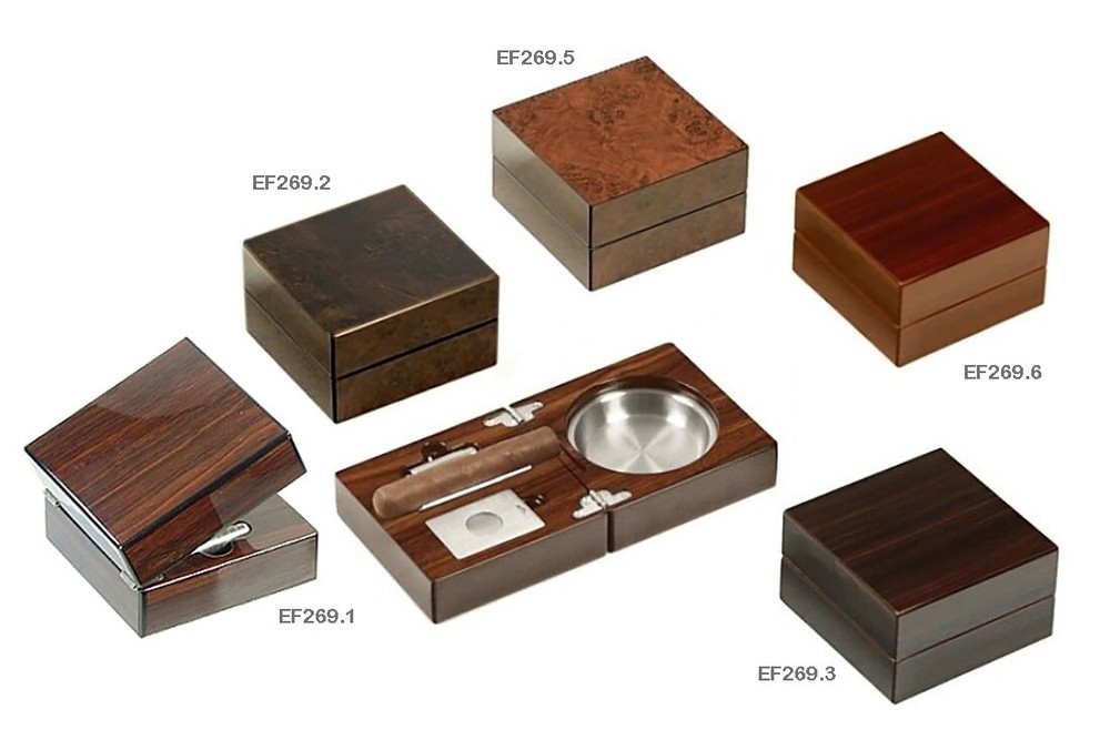 ASHTRAY FOR CIGAR LUBINSKI EF269 FOLDING GUILLOTINE FOLDING ASHTRAY