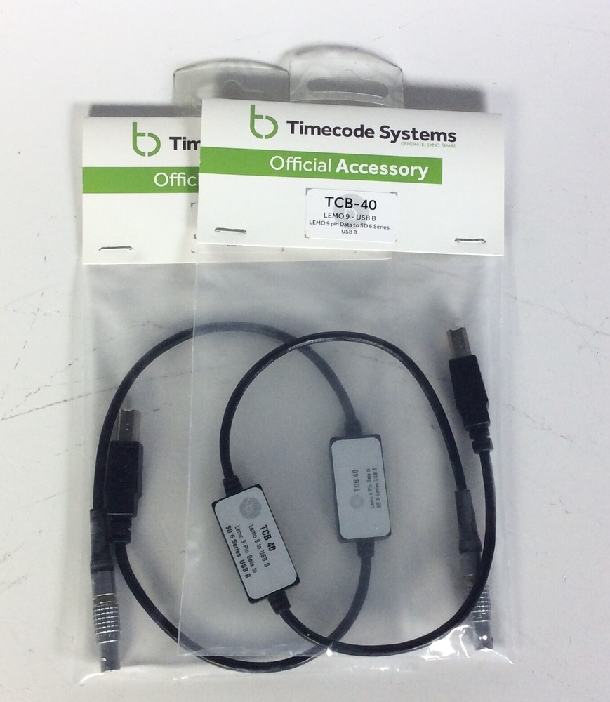 Timecode Systems B-Stock TCB-40 Cables (Set of 2)